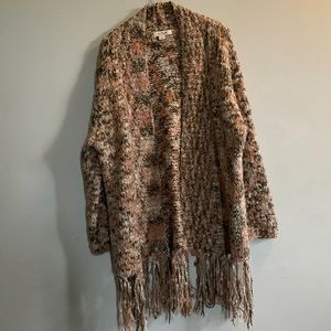 Fringe cardigan